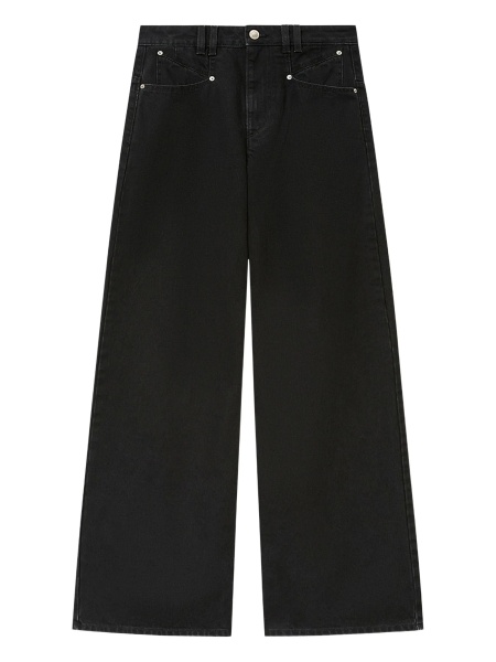 Blugi evazati Isabel Marant negri