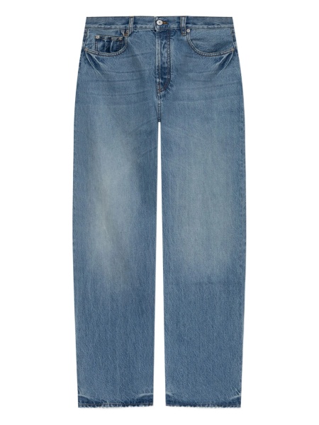 Blugi evazati JACQUEMUS albastri