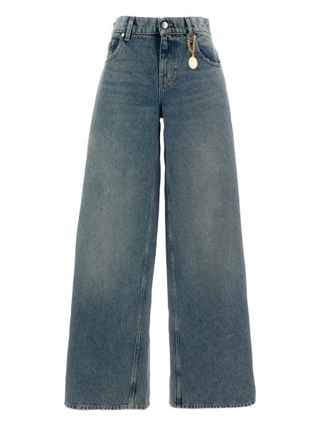 Blugi evazati Stella McCartney albastri