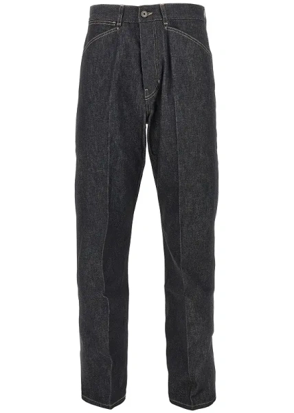 Blugi LEMAIRE negri din denim