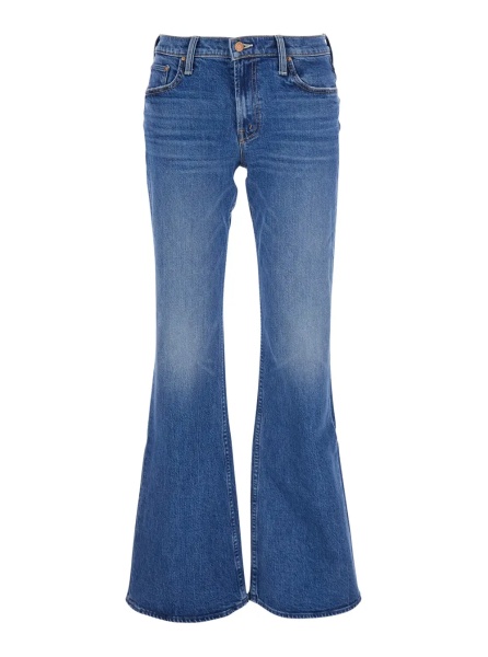 Blugi 'The Jinx Heel' blue jeans with high waist and flared cut in denim for women