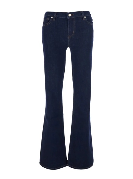 Blugi 'THE RODEO' blue Jeans with flare cut in denim for women