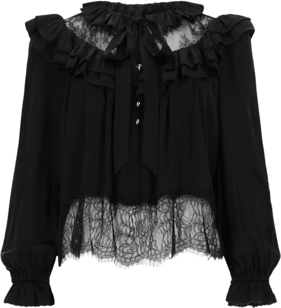 Bluza Blue In Lace.