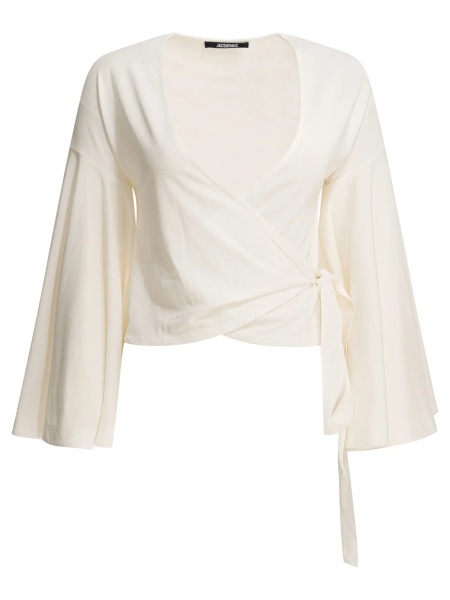 Bluza Casual wrap-around top