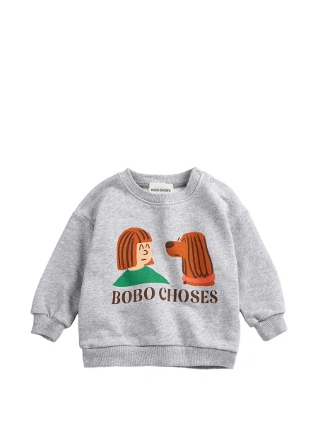 Bluza de trening Bobo Choses gri