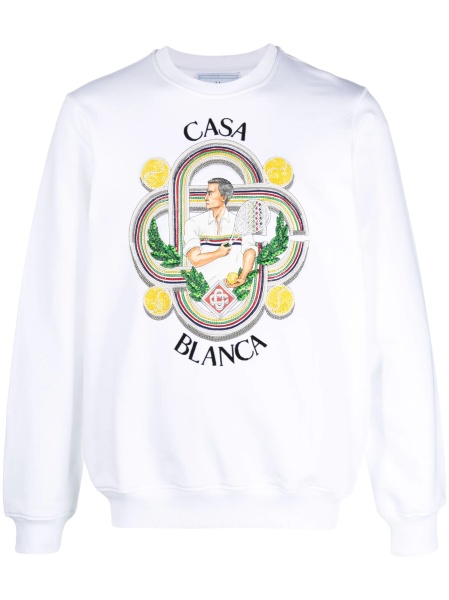 Bluza de trening Casablanca alba
