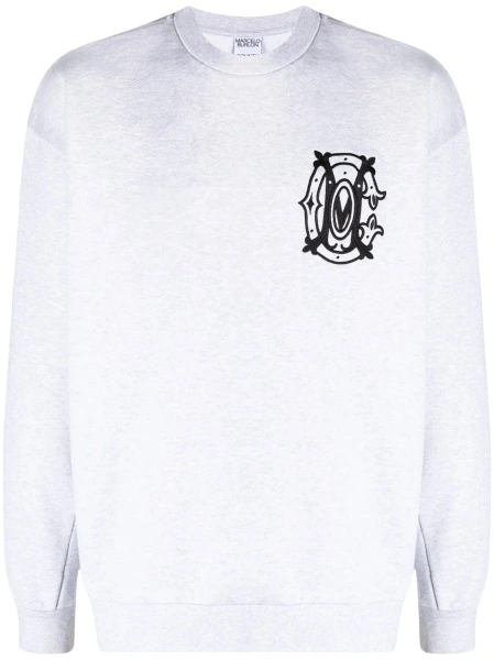 Bluza de trening Marcelo Burlon gri