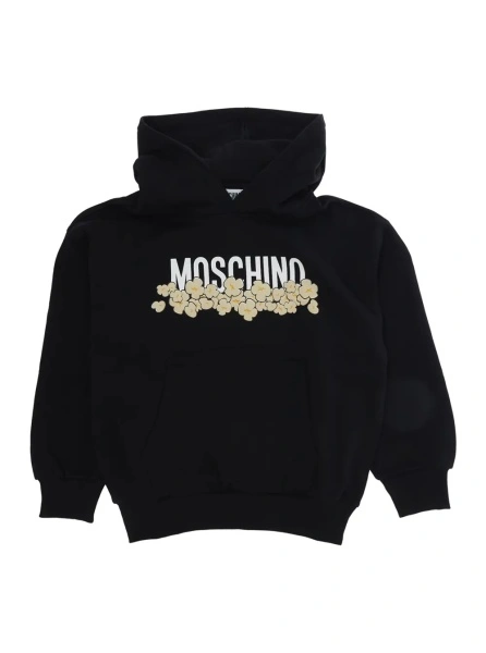 Bluza de trening MoschinoS neagra din bumbac