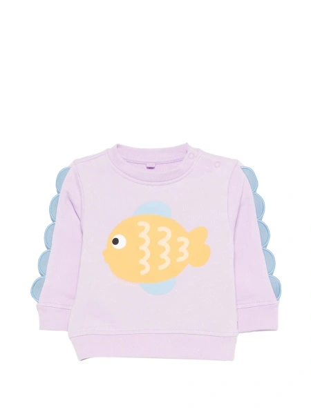 Bluza de trening Stella McCartney violet