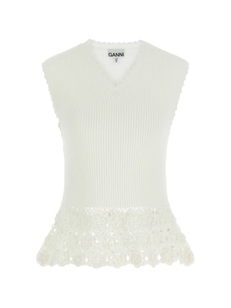 Bluza Ganni neutra
