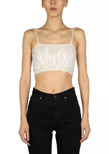 Bluza Pailsey Pattern Crop Top
