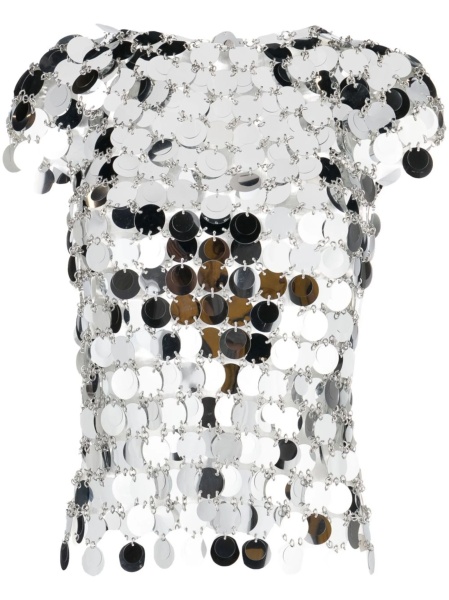 Bluza RABANNE argintie