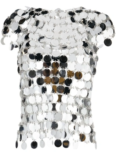 Bluza RABANNE argintie