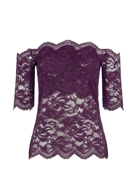 Bluza RABANNE violet din poliamida si elastan