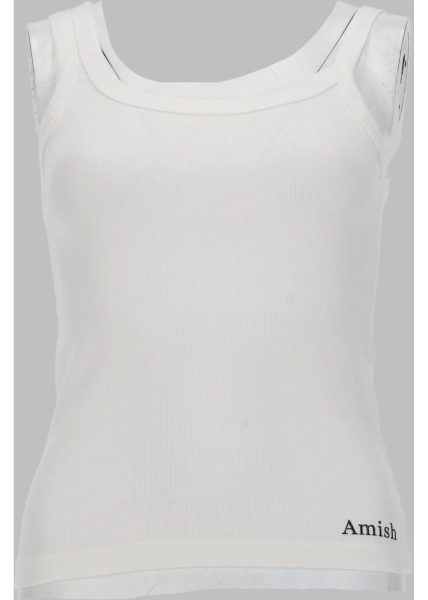 Bluza Top "Asymmetric" Con Micro Logo