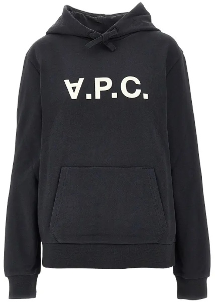 Bluza trening A.P.C. Flocked logo hoodie