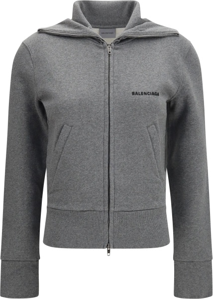 Bluza trening Fitted zip-up Hoodie