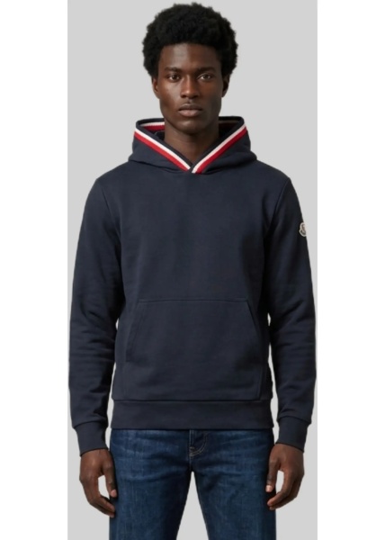 Bluza trening Hoodie Tricolour Detail