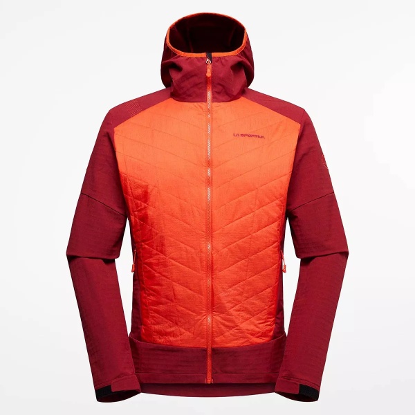 Bluza trening Kap Hybrid Hoody M Cherry Tomato/Sangria