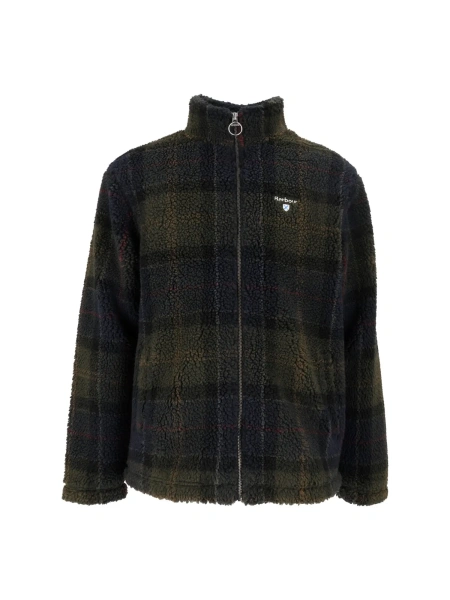 Bluza trening TARTAN FLEECE ZIP THROUGH