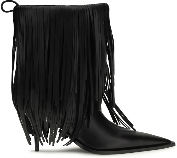 Bocanci Avenue Fringe Ankle Boots