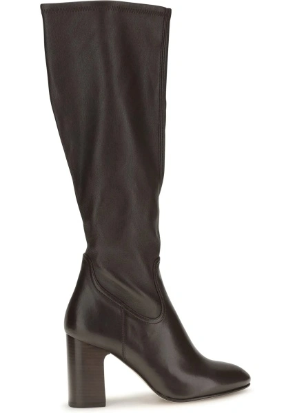 Bocanci casual Stuart Weitzman mov din piele