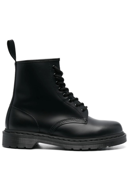 Bocanci Dr. Martens negri din piele