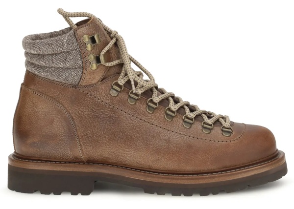Bocanci Mountain Boots in leather with wool and cashmere inserts