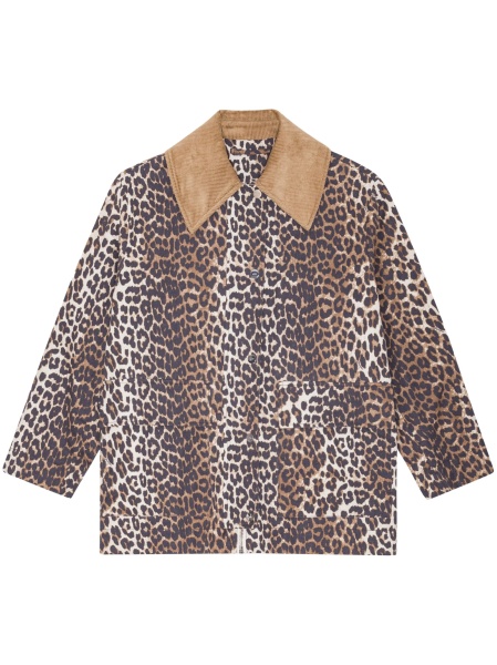 Bomber jacket Ganni maro