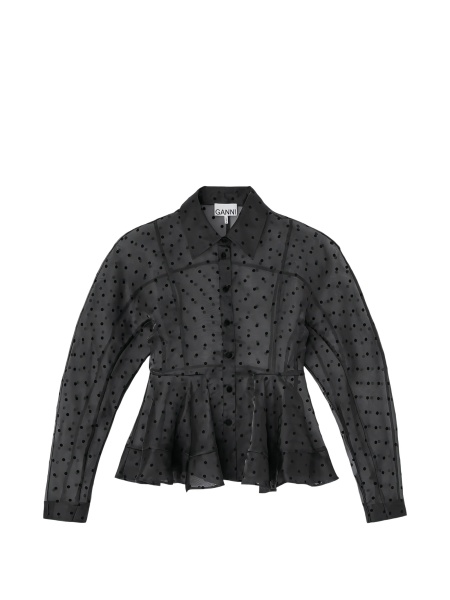 Bomber jacket Ganni neagra