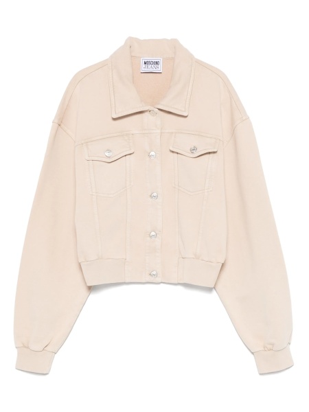 Bomber jacket MOSCHINO JEANS neutra