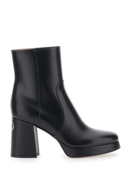 Botine BOOTIE | FAWCETTE | T. 20/90 | VITELLO/A. LIGHT GOLD LOGO