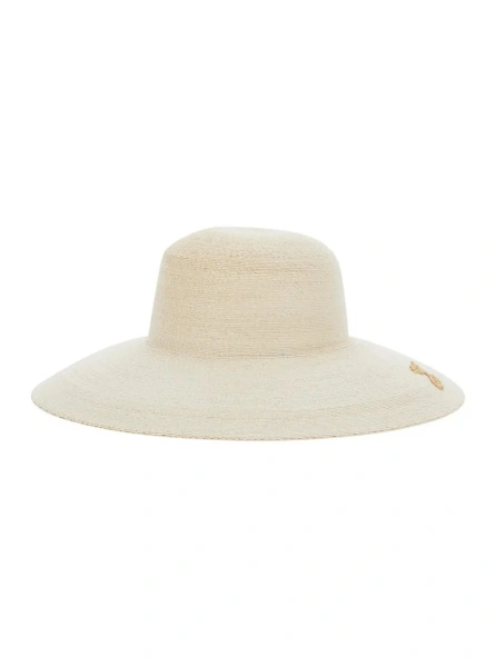 Caciula JACQUEMUS bej din raffia