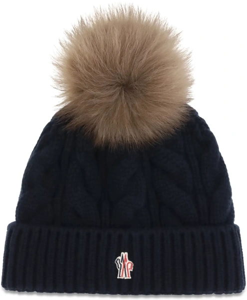 Caciula Pom-Pom wool and cashmere Beanie