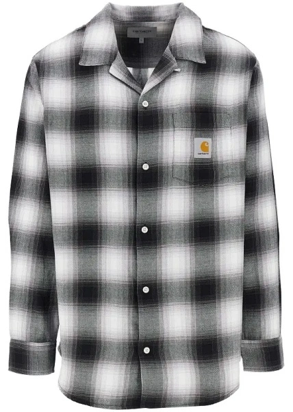 Camasa Carhartt neagra din bumbac
