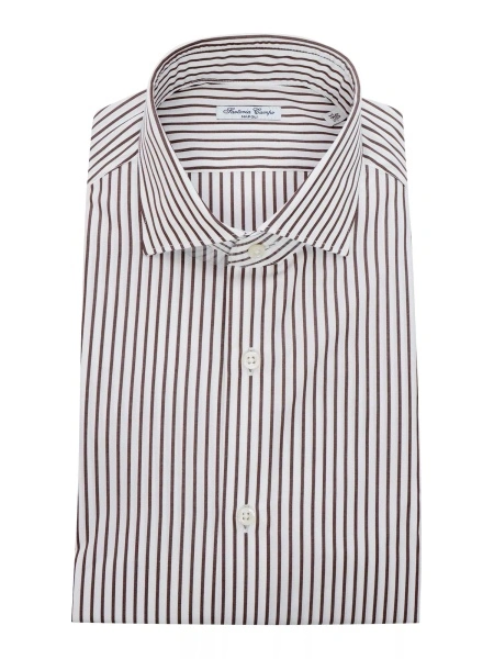 Camasa casual Black and white striped shirt