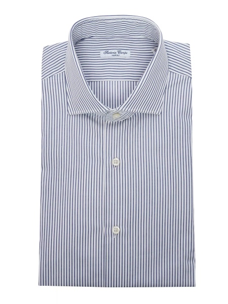 Camasa casual Blue and white striped shirt
