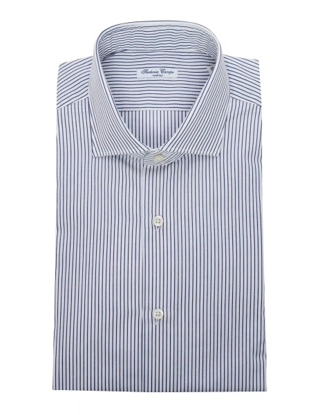 Camasa casual Blue and white striped shirt