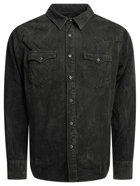 Camasa casual Casual corduroy shirt