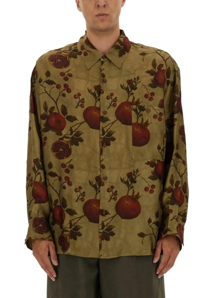 Camasa casual Pomegranate Print Shirt