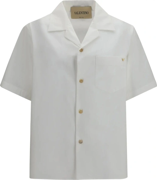 Camasa casual Short-sleeve Shirt with VLogo
