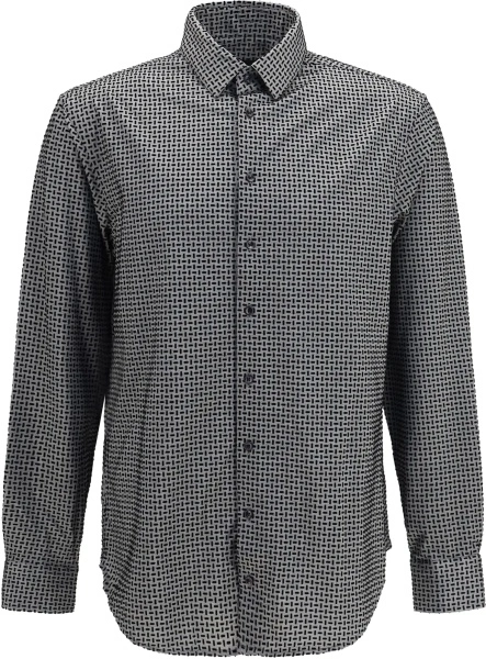 Camasa eleganta Giorgio Armani multicolora din bumbac