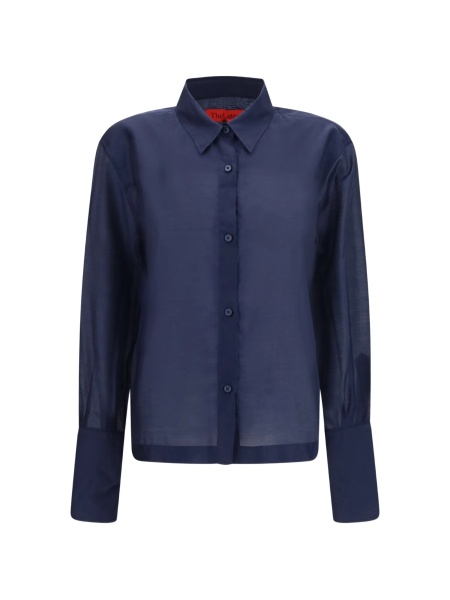Camasa The Latest albastra din material textil si polyester