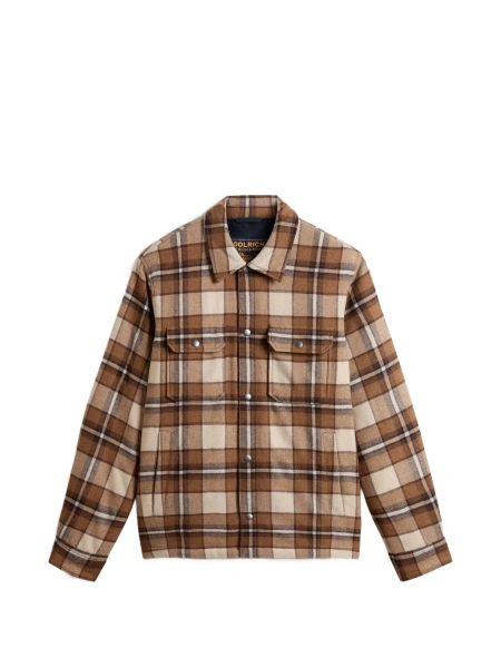 Camasa Woolrich maro din poliamida si polyester