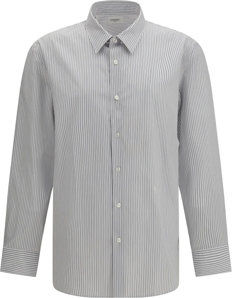 Camasi Striped Shirt with button fastening