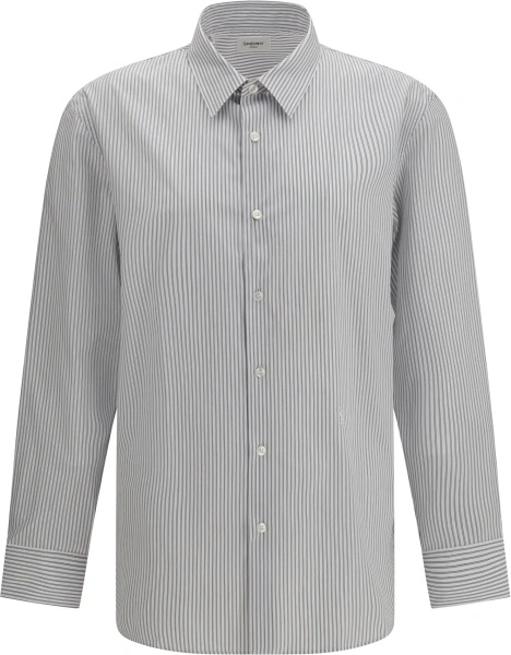 Camasi Striped Shirt with button fastening