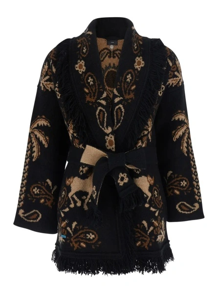 Cardigan ALANUI bej din lana