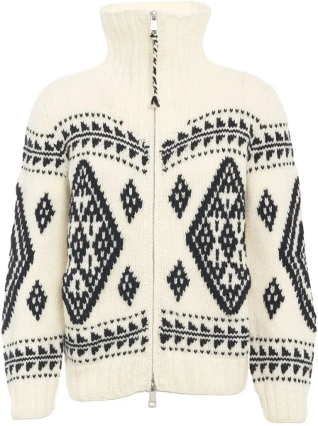 Cardigan Frantic alb 'Everest'