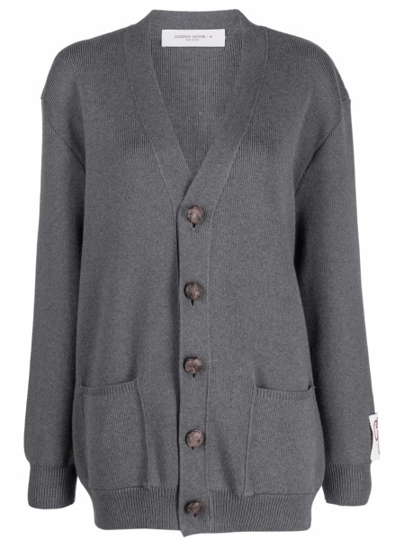 Cardigan Golden Goose gri