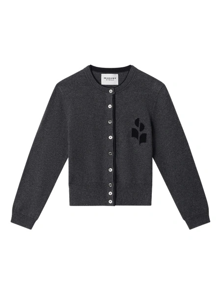 Cardigan ISABEL MARANT ETOILE gri